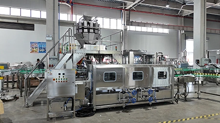 Lavage des boîtes remplies